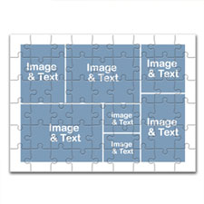 Six Collage Photo Custom Large Jigsaw Puzzle