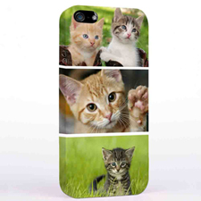 Personalized Three Collage iPhone 5 Case