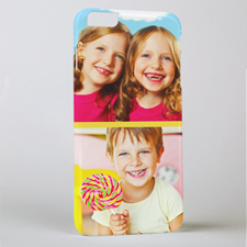 Yellow Two Collage Photo Personalized iPhone6 Case