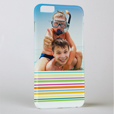 Colorful Stripe Personalized Photo iPhone 6 + Case