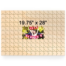 定制 50.2cm×71.1cm 151片中级印刷木拼图