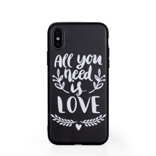Custom Design Phone Case with Black Liner for iPhone X / Xs