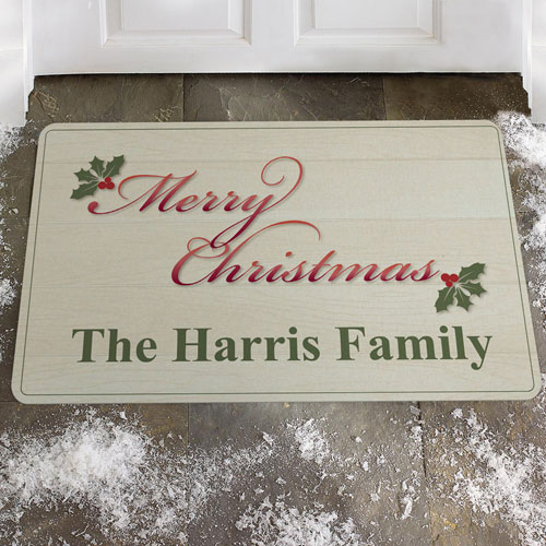 Create Your Own Merry Christmas Door Mat