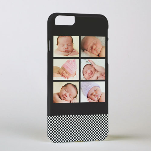 Black Six Collage Personalized Photo iPhone 6 Case