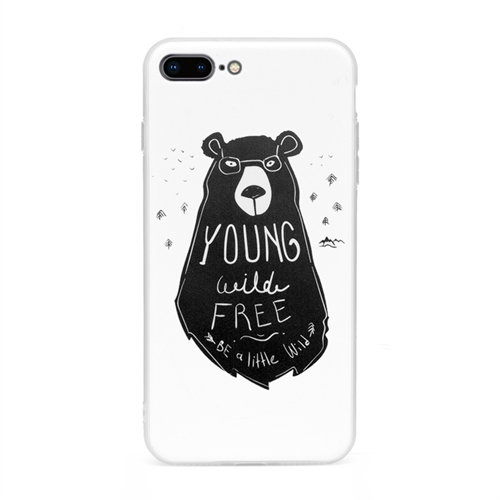 Personalized Graphic Apple iPhone 7 Plus / 8 Plus Case with Clear Liner
