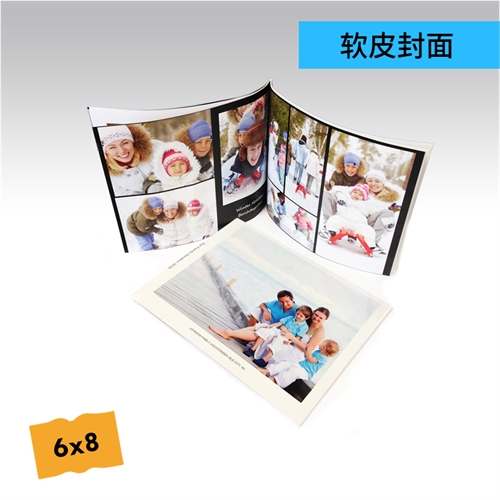 15.2cm×20.3cm精装软皮相册定制照片书